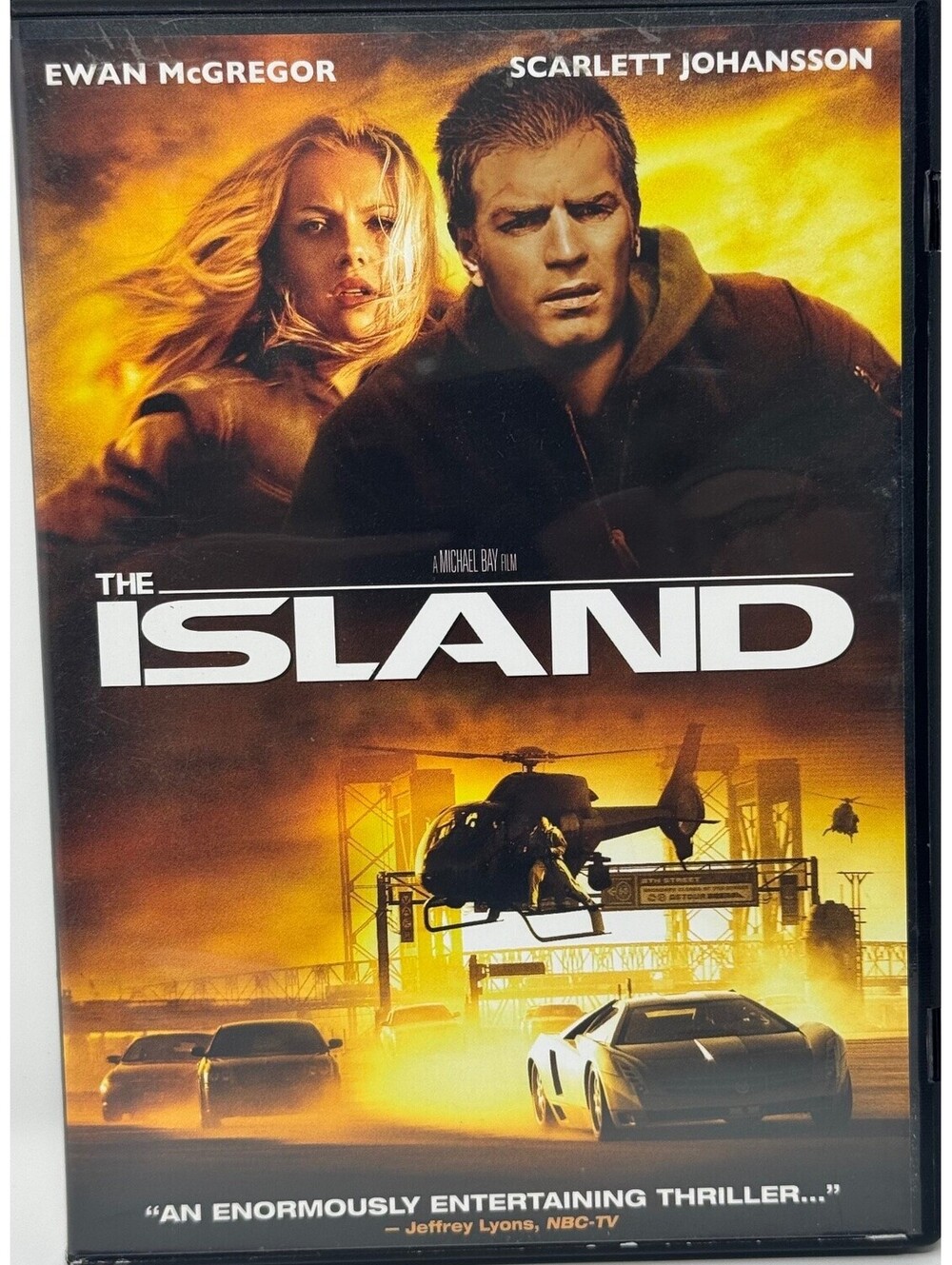 The Island DVD Ewan McGregor Scarlett Johansson Michael Bay Action Thriller